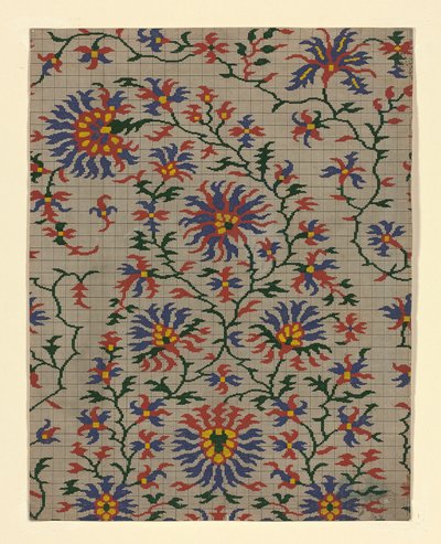 Mise-en-carte (Punktpapier) von Unknown artist