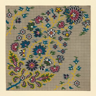 Mise-en-carte (Punktpapier) von Unknown artist
