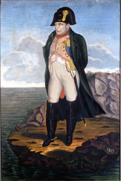 Napoleon auf St. Helena von Unknown artist
