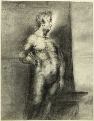 Nackte männliche Figur von Unknown artist