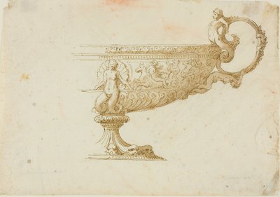 Teilskizze einer Tazza von Unknown artist