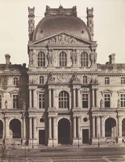 Pavillon Richelieu, Louvre, Paris von Unknown artist