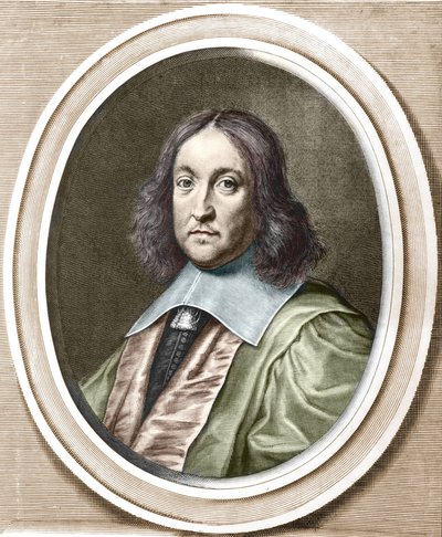 Pierre de Fermat (1601-1665), französischer Mathematiker. von Unknown artist