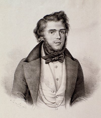 Porträt von Michele Rapetti (Gravur) von Unknown artist