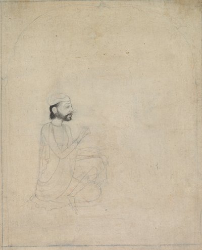 Porträt eines sitzenden Mannes von Unknown artist