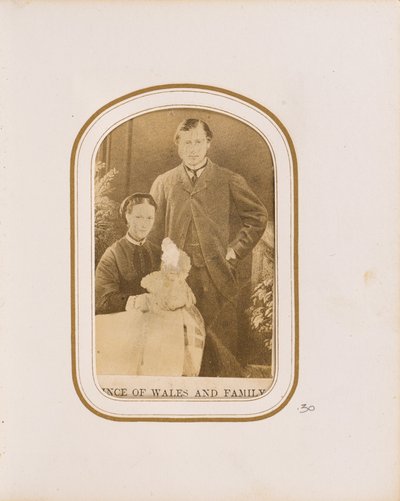 Prinz von Wales und Familie von Unknown artist