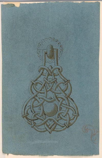 Entwurf für einen Türklopfer von Unknown artist