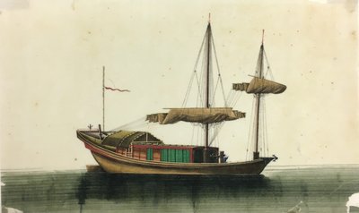 Schiffsgemälde von Unknown artist