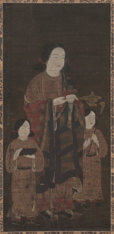 Shōtoku Taishi mit sechzehn von Unknown artist