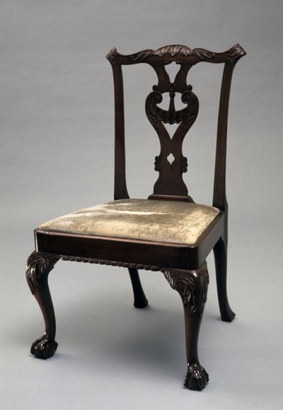 Seitenstuhl, ca. 1760-1790 von Unknown artist