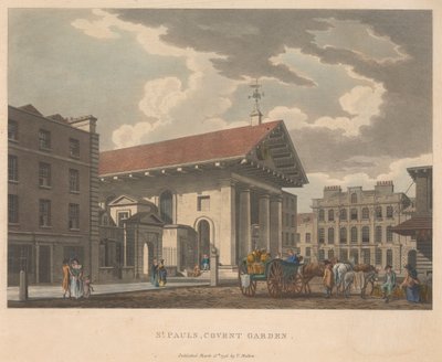 St. Pauls, Convent Garden von Unknown artist