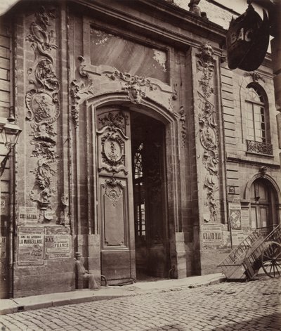 Straße in Dijon von Unknown artist