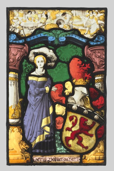 Die Wappen von Heinrich Bodmer aus Baden von Unknown artist