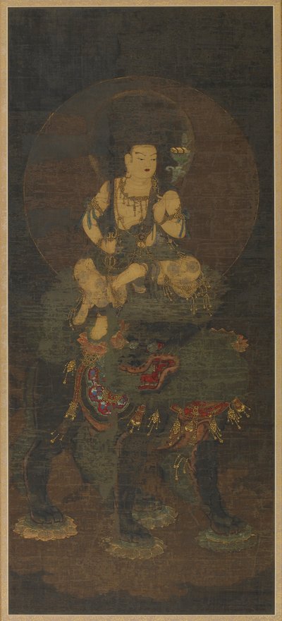 Der Bodhisattva Monju von Unknown artist