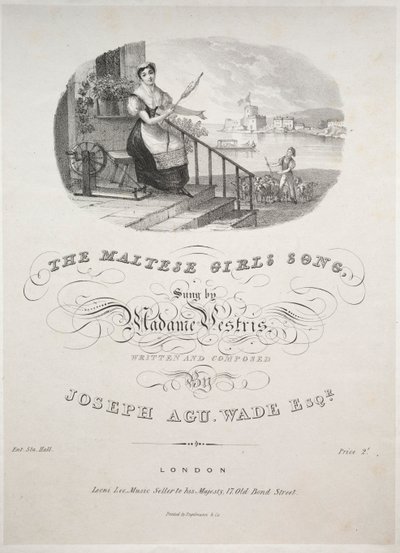 Das Lied der maltesischen Mädchen von Unknown artist
