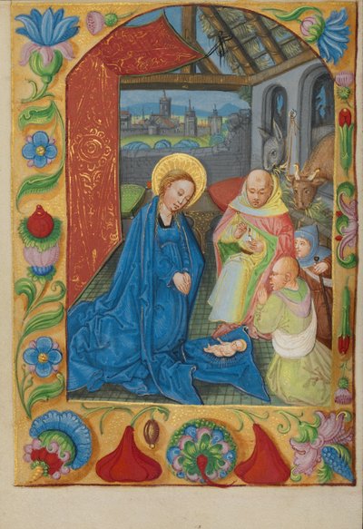 Die Geburt Christi von Unknown artist