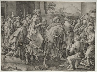 Der Triumph von Mordechai von Unknown artist