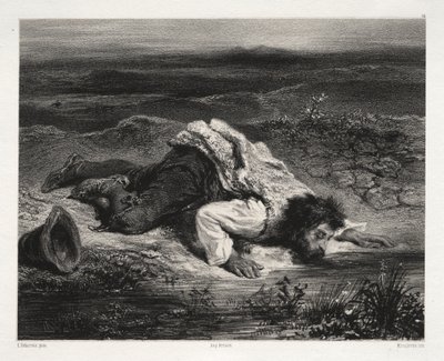 Der verwundete Brigant von Unknown artist