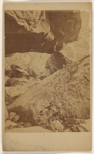 [Unidentifizierte Ansicht großer Felsen] von Unknown artist
