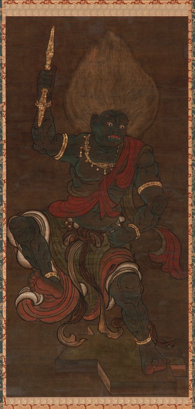 Yaksa-Form von Vajrapani (Blauer Fudo) von Unknown artist