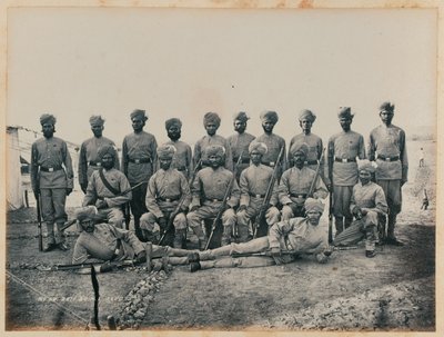 28. Bombay Native Infantry Sepoys von Unknown photographer