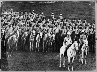 2. Madras Regiment Leichte Kavallerie auf Parade von Unknown photographer