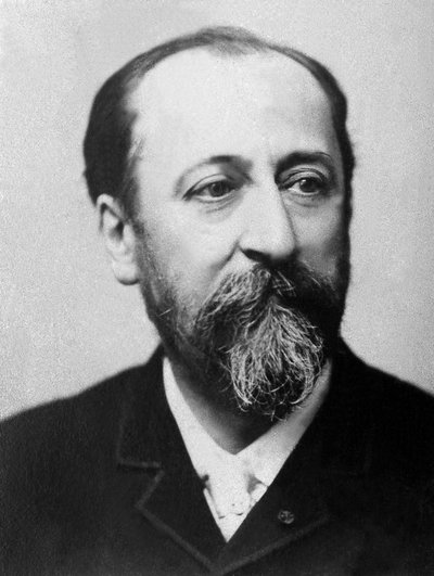 Porträt von Camille Saint-Saens. von Unknown photographer
