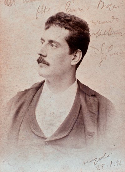 Porträt von Giacomo Puccini von Unknown photographer