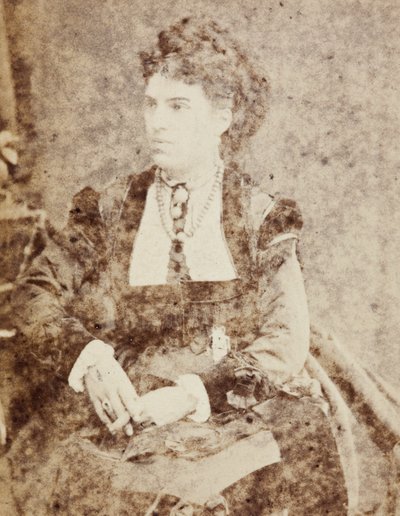 Porträt von Zélia Trebelli Bettini von Unknown photographer