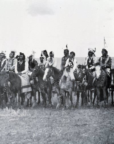 Prärie-Indianer, Kanada von Unknown photographer