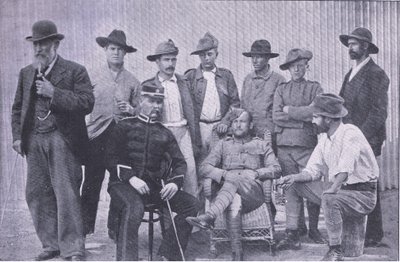 Gefangene im Gefängnis von Pietersburg, Weihnachten von Unknown photographer