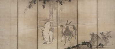 Su Shi (So Shoku) von Unkoku Tōgan
