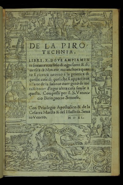 De la pirotechnia von Vannoccio Biringucci
