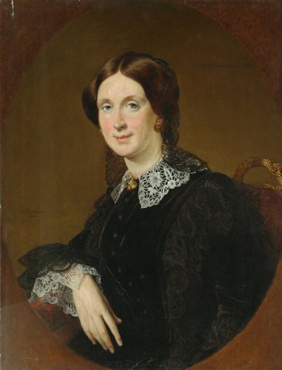 Porträt von N.I. Panina, 1855 von Vasili Andreevich Tropinin