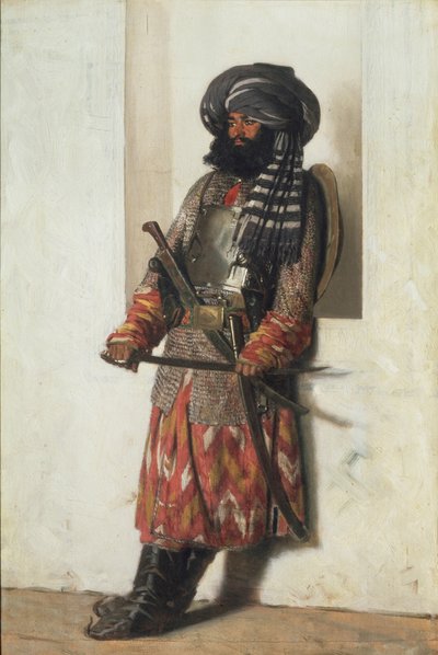 Ein Afghane, 1870 von Vasili Vasilievich Vereshchagin