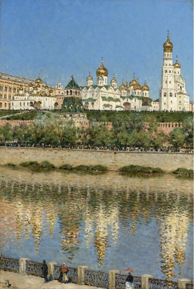 Ansicht des Moskauer Kremls von Vasili Vasilievich Vereshchagin