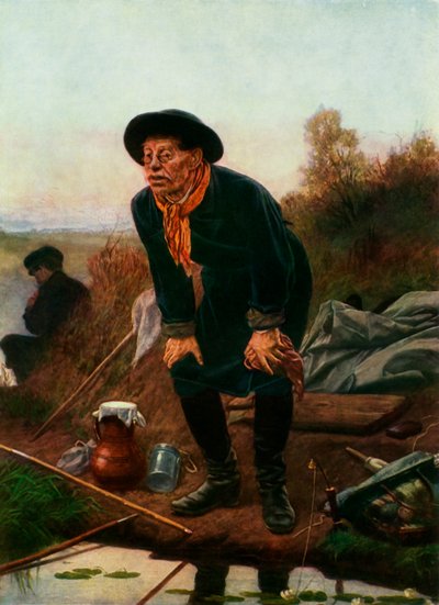 Der Fischer, 1871, 1965 von Vasily Perov