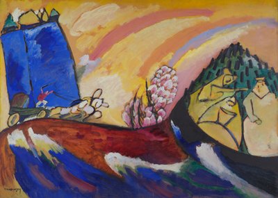 Gemälde mit Troika, 4036 von Wassily Kandinsky