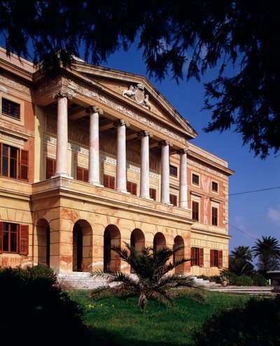 Ansicht der Villa Belmonte, Anfang des 19. Jahrhunderts von Venanzio Marvuglia