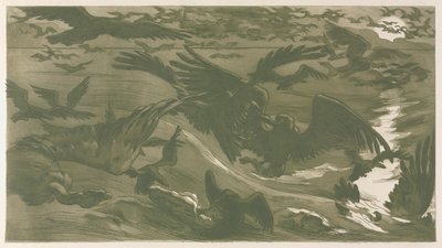 Raubvögel von Victor Emile Prouve