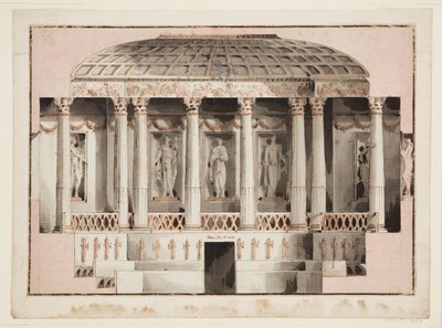 Senatssaal, Parlamentsgebäude, Warschau, Polen von Victor Louis