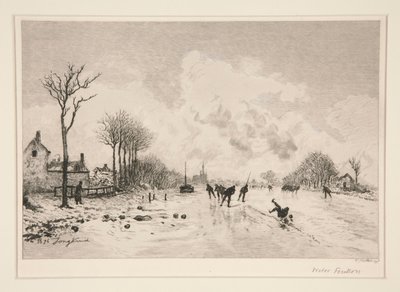 Die Schlittschuhläufer von Victor Louis Focillon