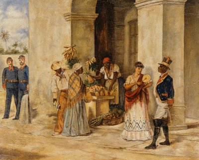 Eine lokale Szene, 1888 von Victor Patricio Landaluce