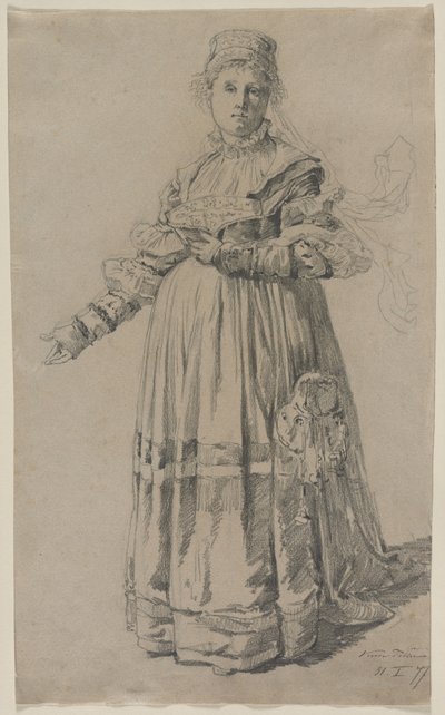 Stehende Frau von Victor Tobler