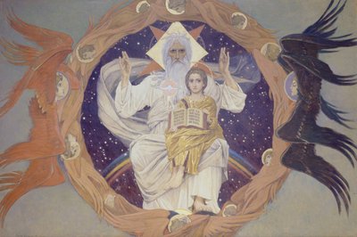 Die Heilige Dreifaltigkeit Otechestvo, 1907 von Viktor Mikhaylovich Vasnetsov