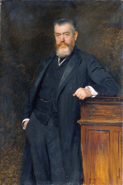 Unterrichtsminister Dr. Gustav Marchet von Viktor Stauffer