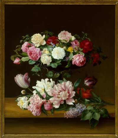 V. J. Hoyer, Blumenstillleben von Vilhelm Julius Hoyer