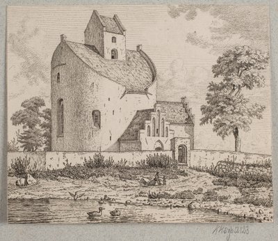 Kirche von Bjernede von Vilhelm Kyhn