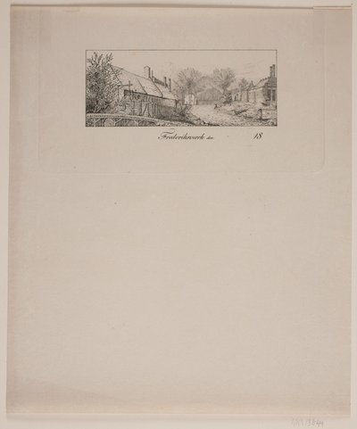 Gadeparti in Frederiksværk von Vilhelm Kyhn