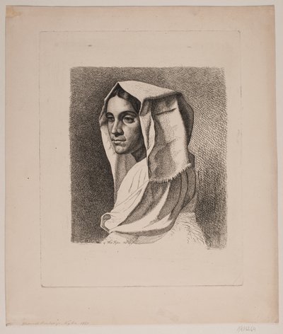 Italienisches Bauernmädchen von Vilhelm Kyhn